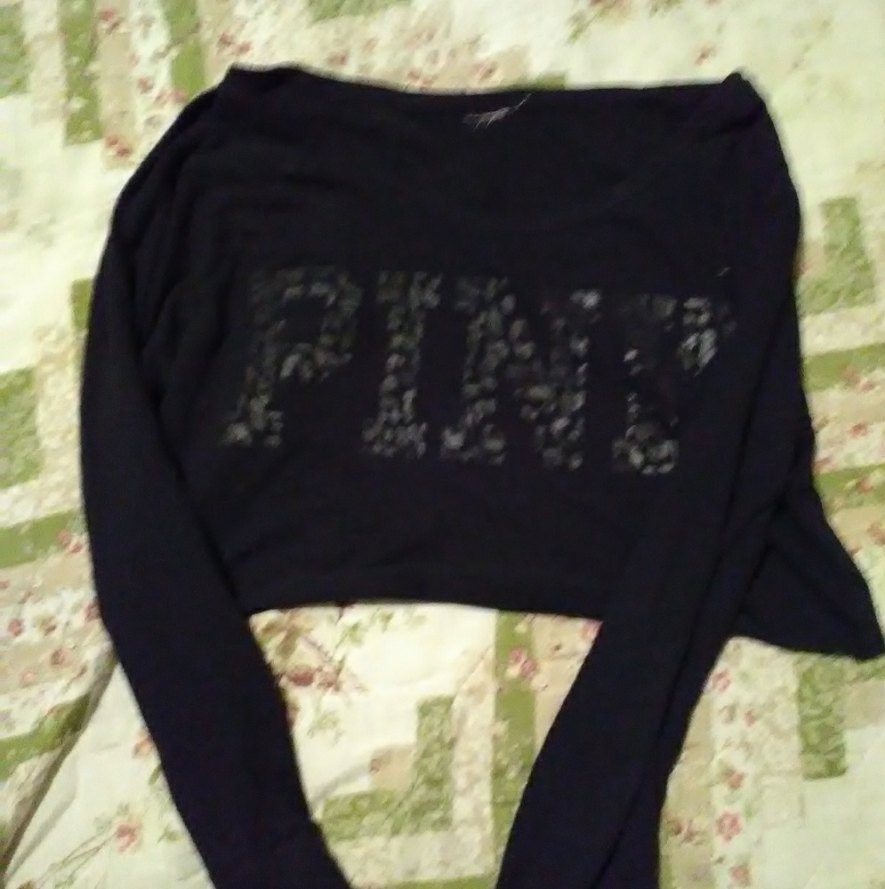 Victorias secret crop long sleeve